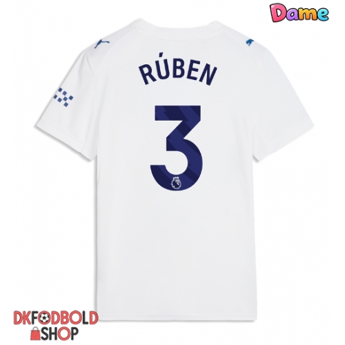 Manchester City Ruben Dias #3 Tredje trøje Dame 2026-27 Kort ærmer
